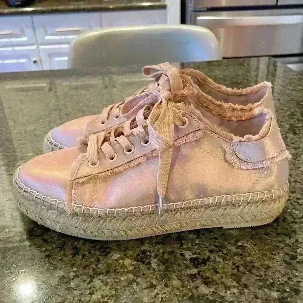 Steve Madden Pink Espadrille Sneakers